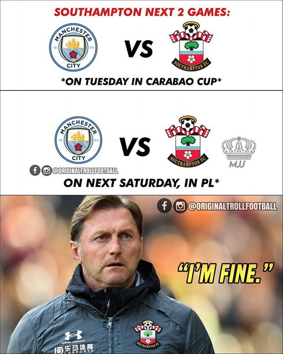 Memy po meczu Southampton-Leicester. Co za mecz!