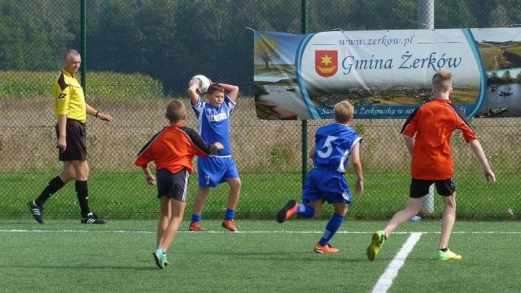 Rywalizacja młodych futbolistów