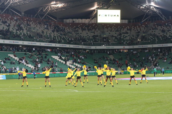 Piękne cheerleaderki Legii Warszawa