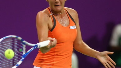 TENNIS-WTA-QAT-RADWANSKA