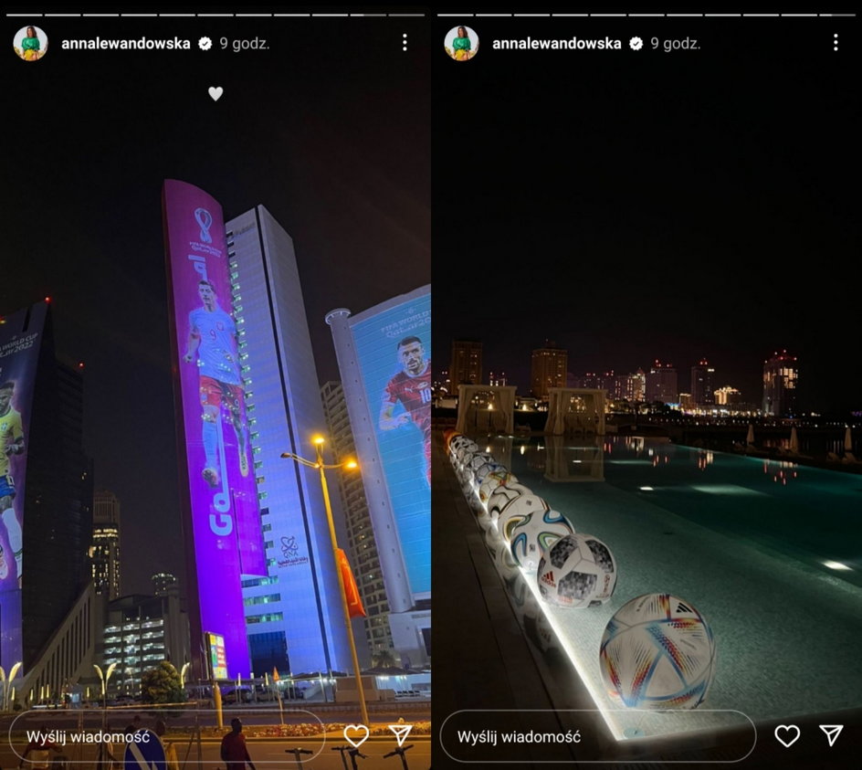 Anna Lewandowska pokazała zdjęcia z Kataru