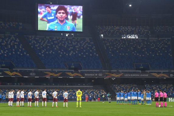 epa08844768 - ITALY SOCCER UEFA EUROPA LEAGUE (SSC Napoli vs Rijeka)