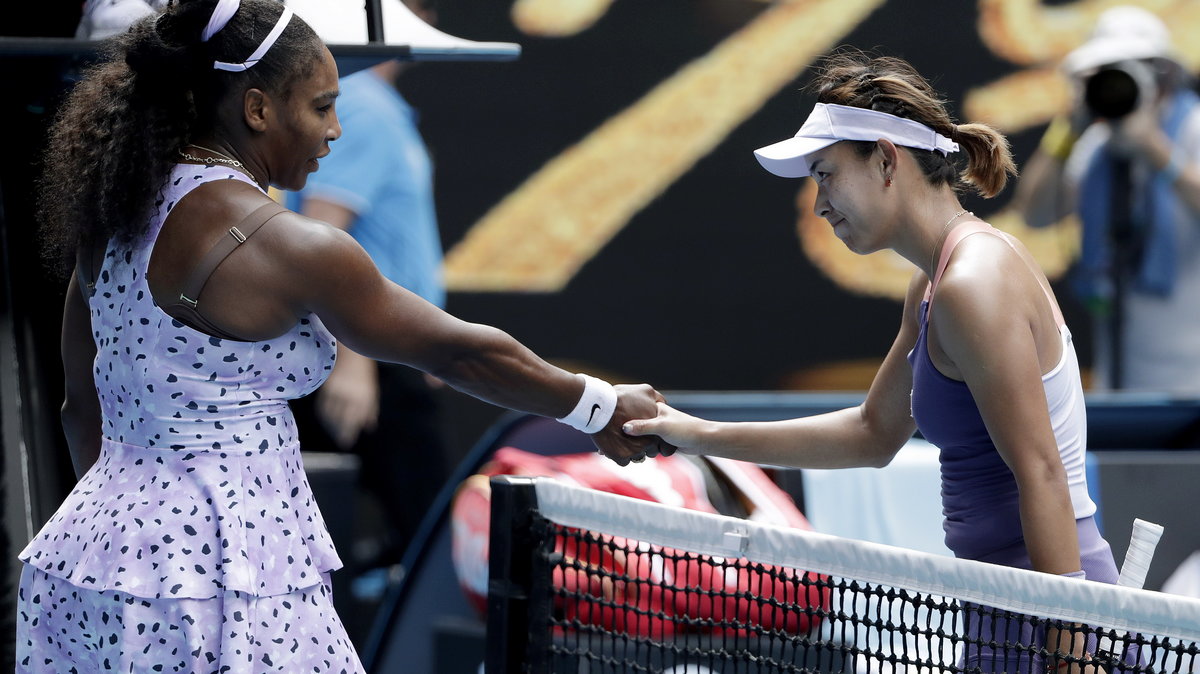 Serena Williams i Qiang Wang