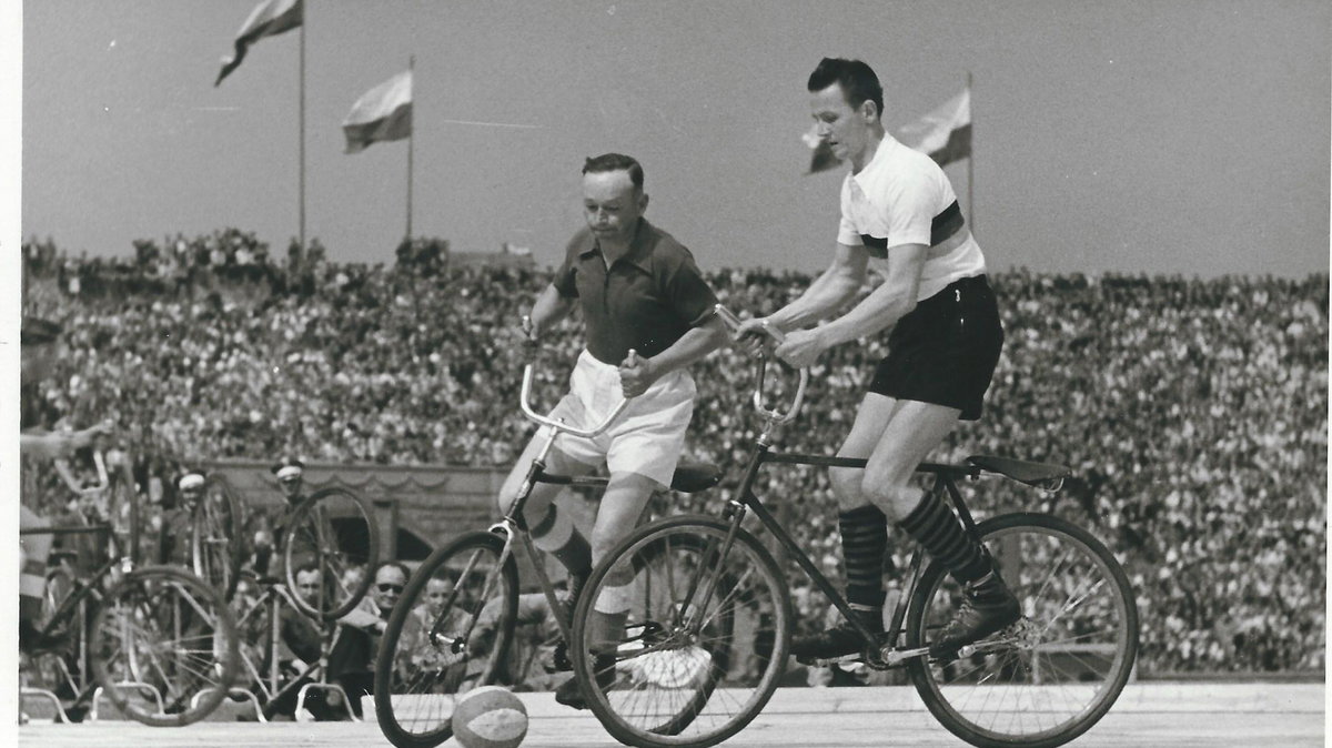 Paweł Poremba w akcji na Stadionie Śląskim