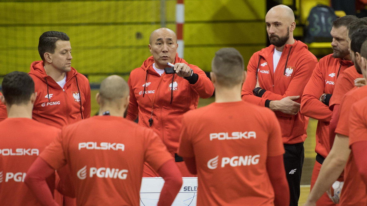 Trening reprezentacji Polski w piłce ręcznej