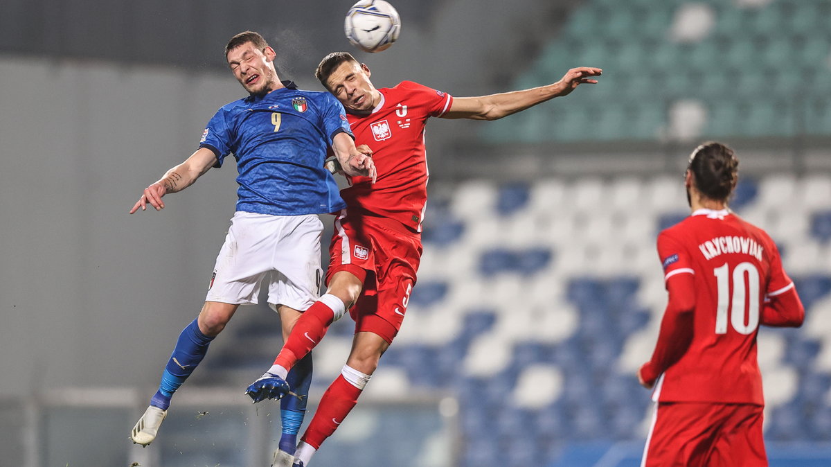 Andrea Belotti (Włochy) i Jan Bednarek (Polska)