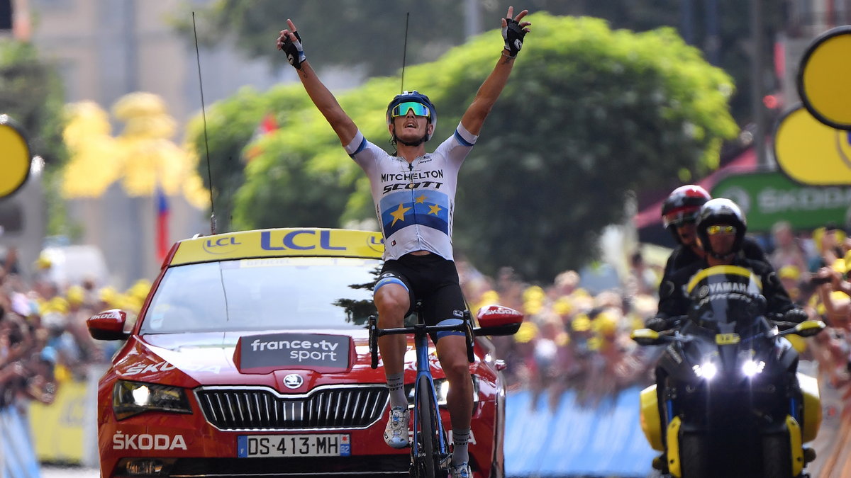 Matteo Trentin wygrał 17. etap Tour de France 2019