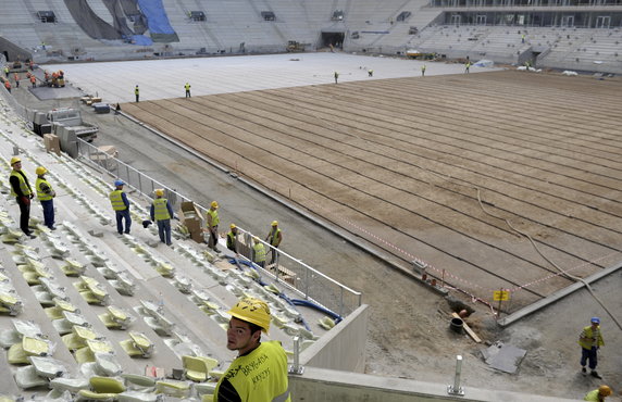 EURO2012 BUDOWA STADIONU PGE ARENA GDAŃSK