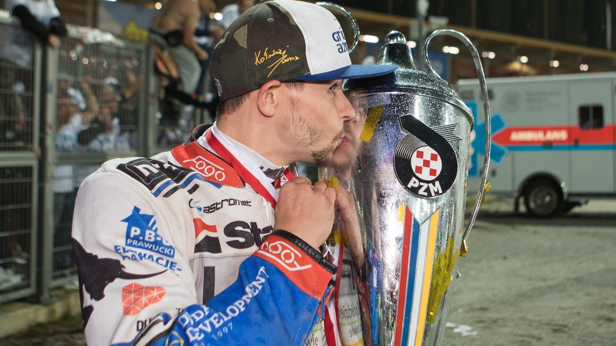 Janusz Kołodziej chciał kolejnego drużynowego mistrzostwa Polski i cel osiągnął.