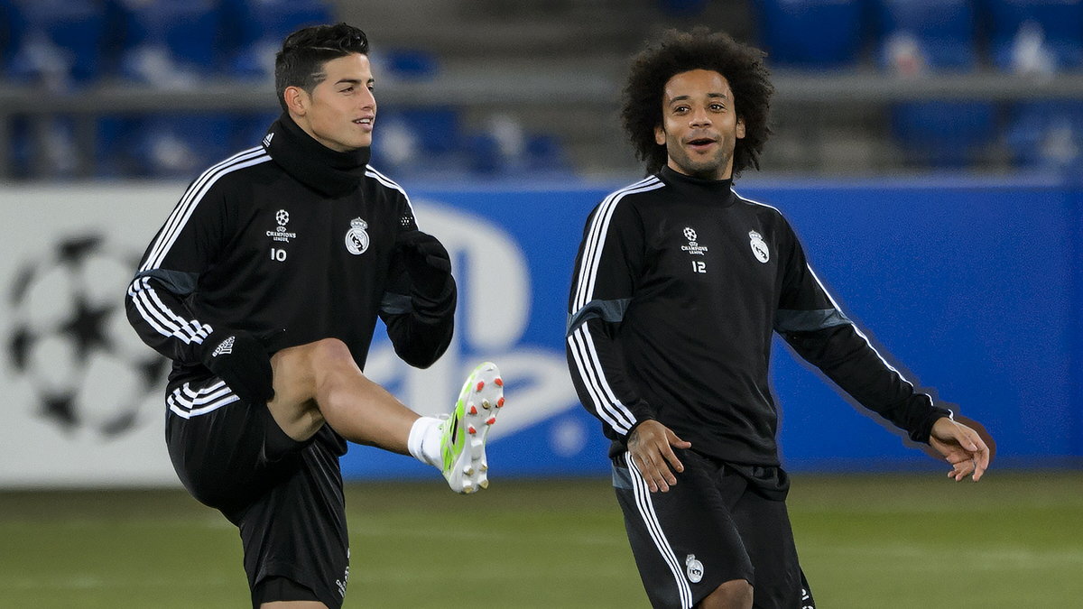 James Rodriguez i Marcelo 