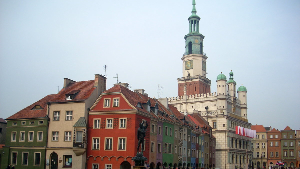 Rynek w Poznaniu, fot. Piotr Gruszka