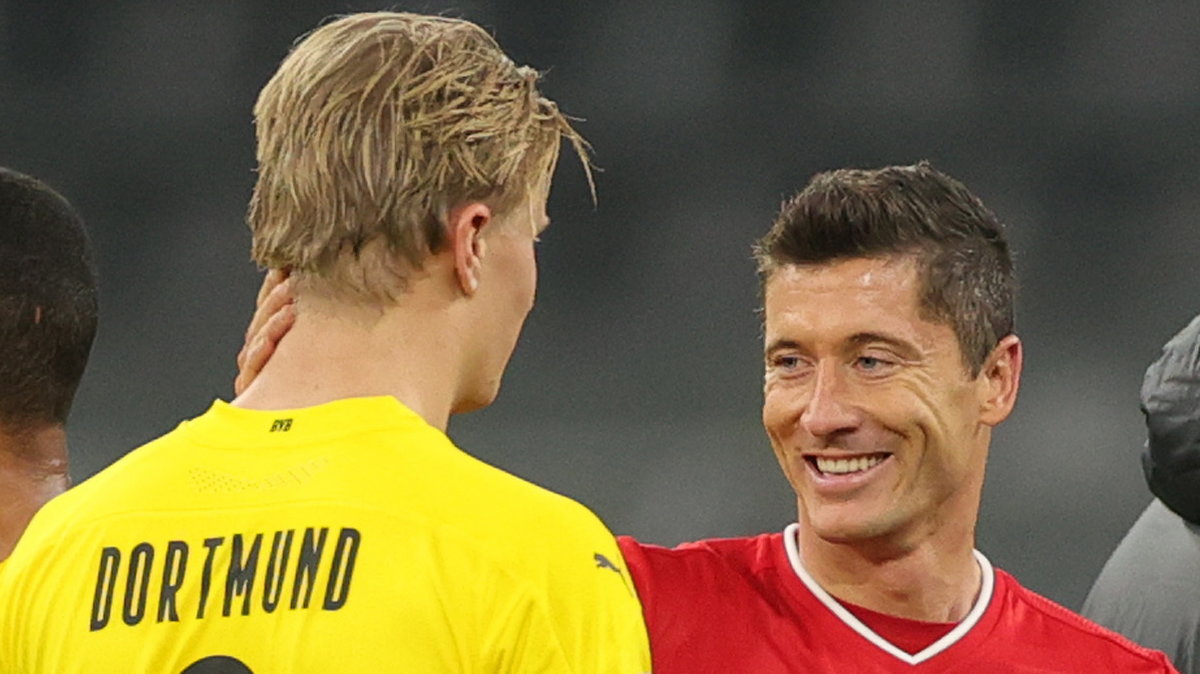 Robert Lewandowski i Erling Haaland