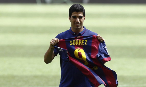 1. Luis Suarez