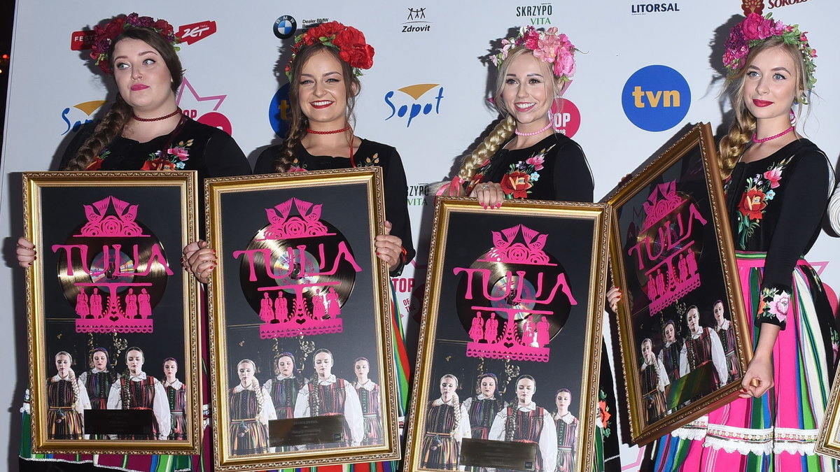 Zespół Tulia na festiwalu "Sopot Top of the Top 2018"