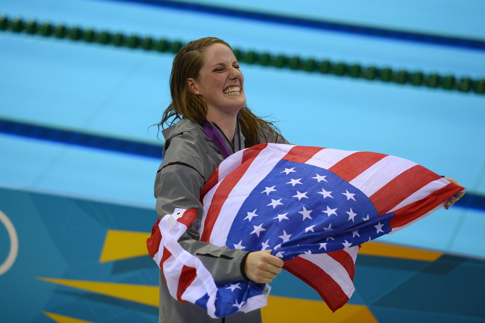 Missy Franklin była jedną z największych gwiazd całych igrzysk w Londynie.