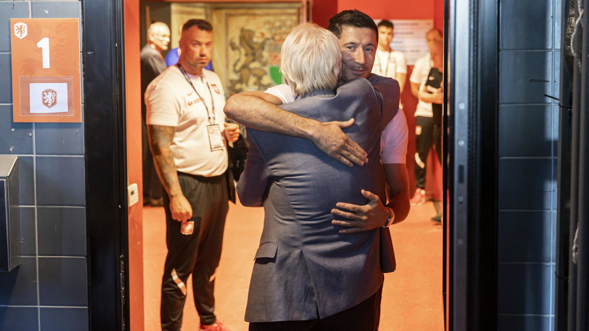 Leo Beenhakker i Robert Lewandowski