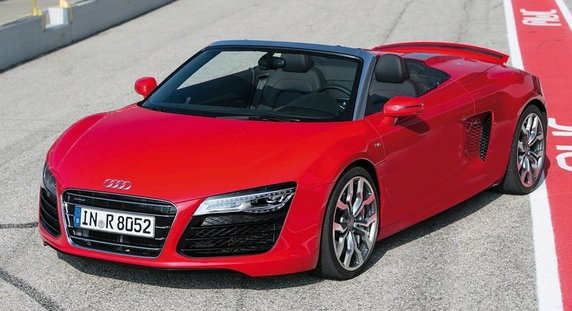 4. Audi R8 V10 Spyder