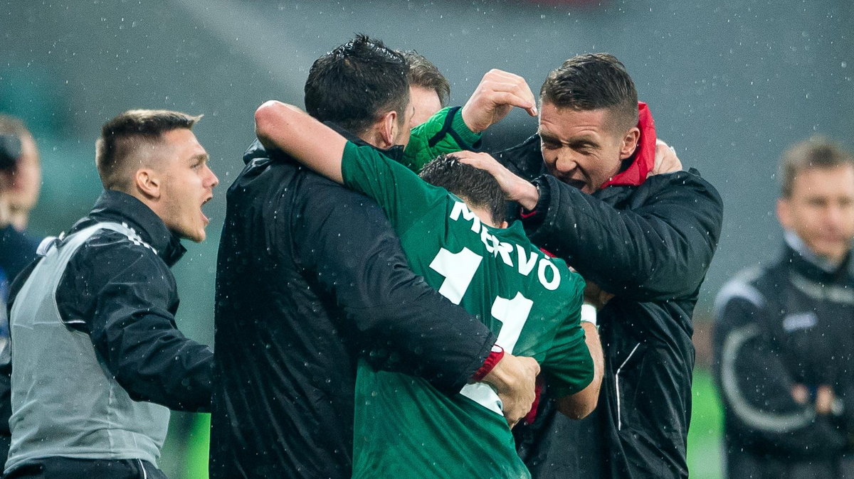 Pilka nozna. Ekstraklasa. WKS Slask Wroclaw - Ruch Chorzow. 09.04.2016 