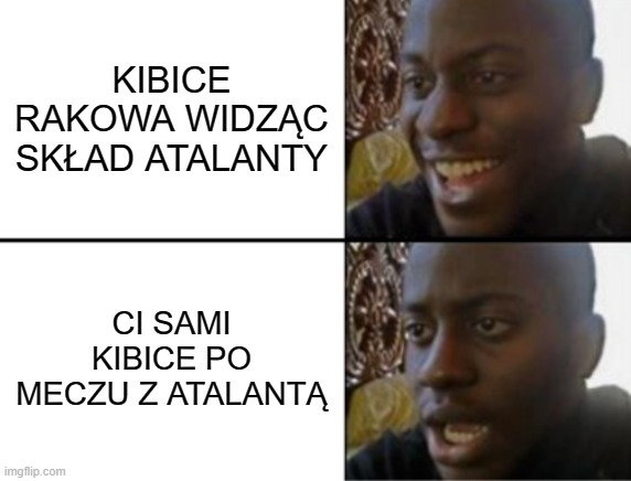 Memy po meczu Raków Częstochowa — Atalanta Bergamo