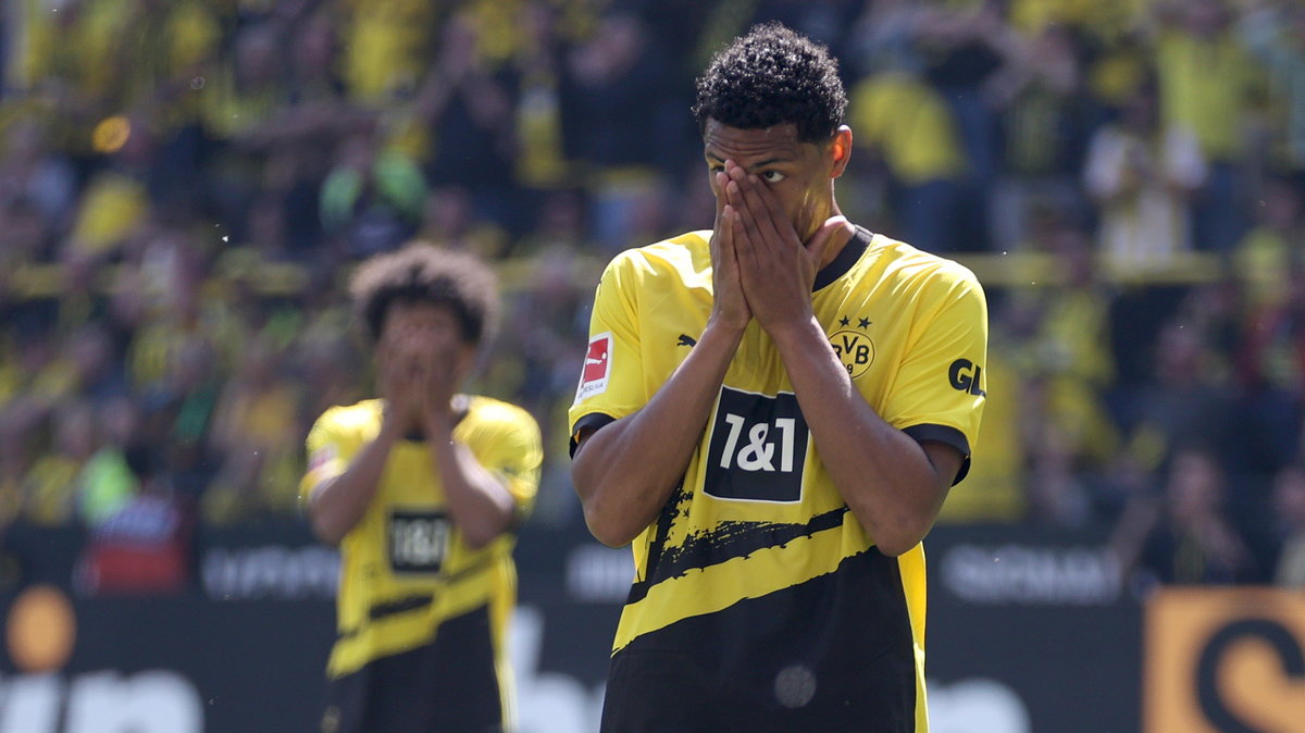 Sebastien Haller. (27.05.2023 r., Borussia Dortmund 2:2 FSV Mainz).