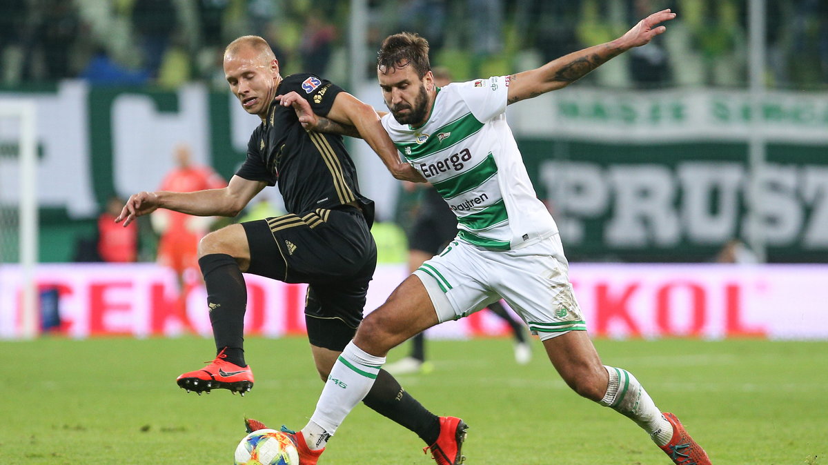 Pilka nozna. PKO Ekstraklasa. Lechia Gdansk. Trening. 20.02.2020