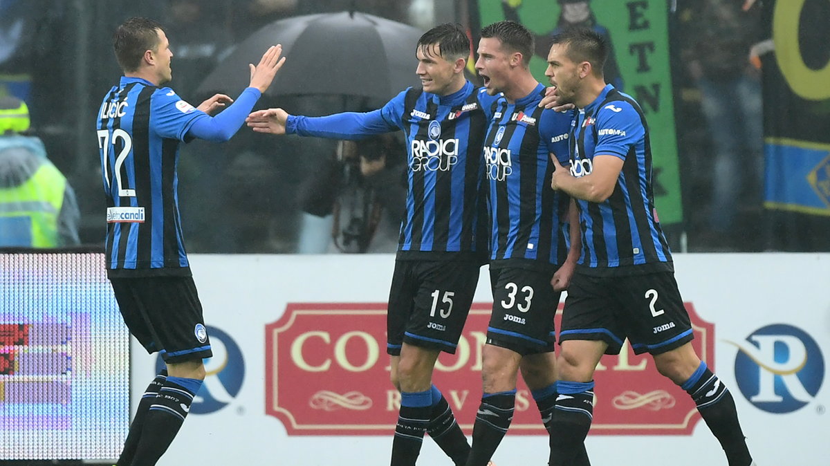 Josip Ilicić, Marten de Roon, Hans Hateboer i Rafael Toloi (Atalanta Bergamo)