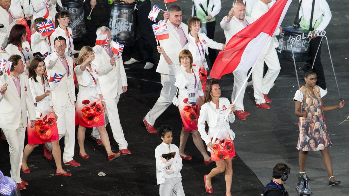 Agnieszka Radwańska na otwarciu Igrzysk 