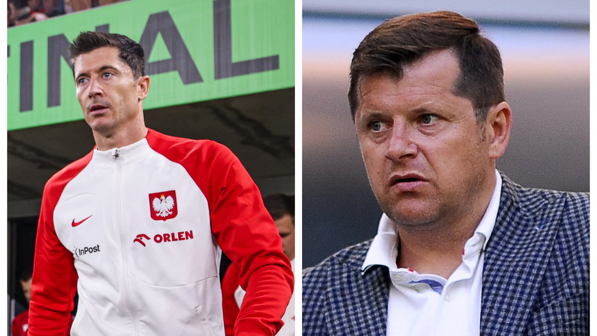 Robert Lewandowski i Cezary Kucharski.