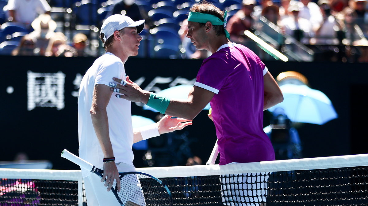 Denis Shapovalov i Rafa Nadal