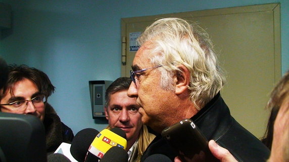 Flavio Briatore odwiedził Roberta Kubicę