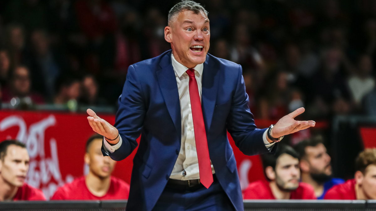 Trener Barcelony Sarunas Jasikevicius