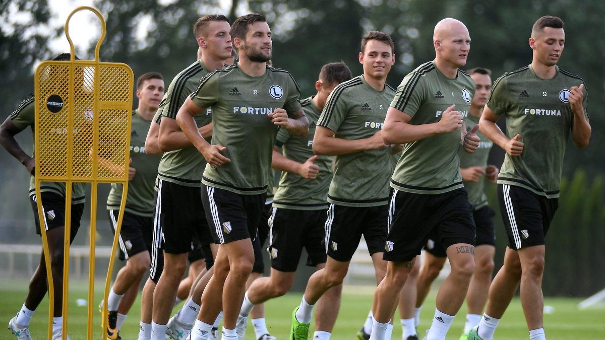 Legia Warszawa pierwszy trening przed sezonem 2017/18