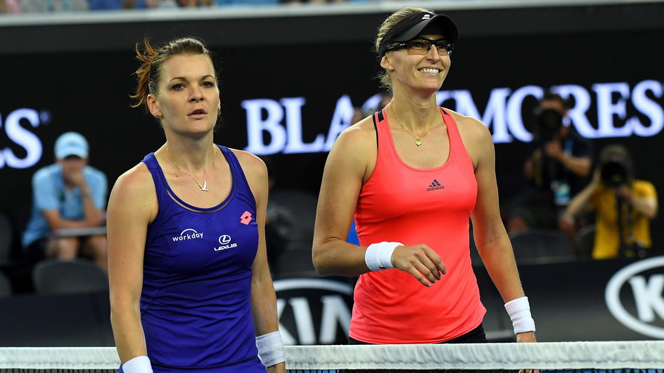 Agnieszka Radwańska i Mirjana Lucic-Baroni