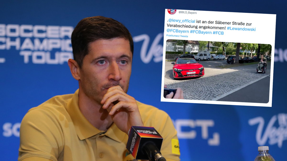 Robert Lewandowski zjawił się w Monachium