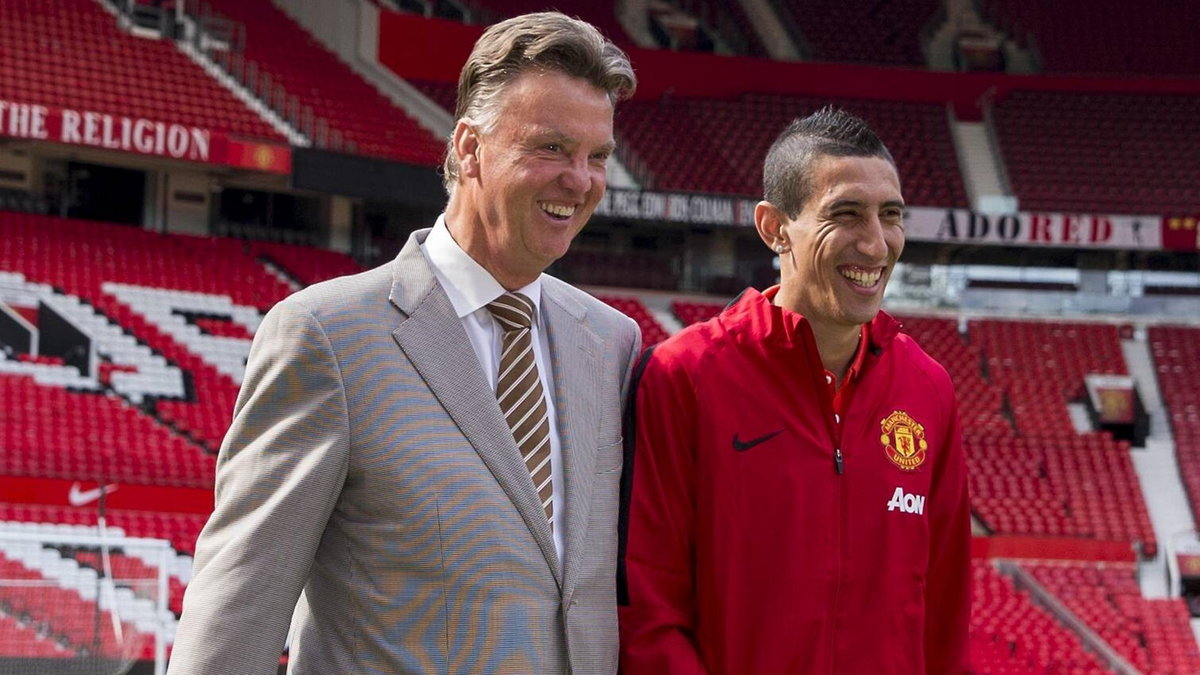 Louis van Gaal i Angel Di Maria