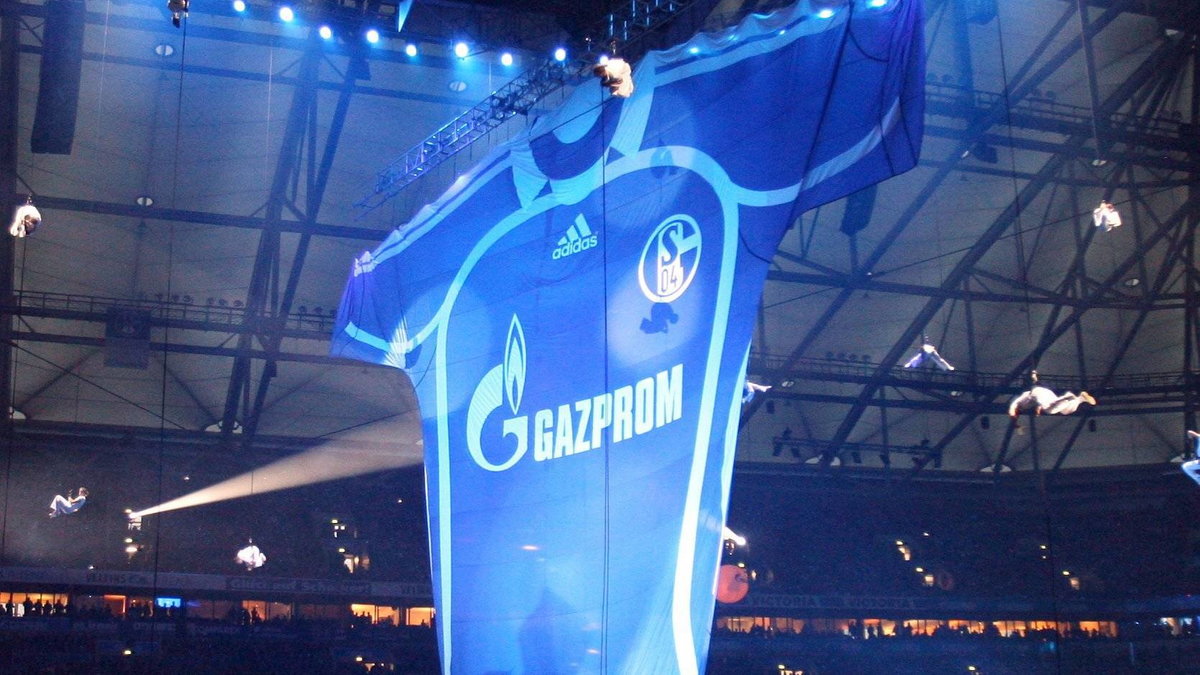 Gazprom był na koszulkach Schalke od 2007 r.