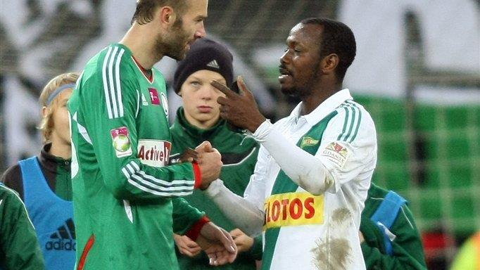 Lechia - Legia/Danijel Ljuboja i Abdou Razack Traore