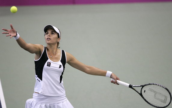 TENIS ZIEMNY FED CUP POLSKA HISZPANIA RADWAŃSKA MARTINEZ-SANCHE