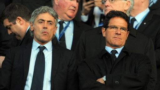 Franco Baldini (L) i Fabio Capello (P)