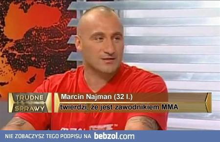 MMA-VIP. Gala Marcina Najmana. Memy z bokserem