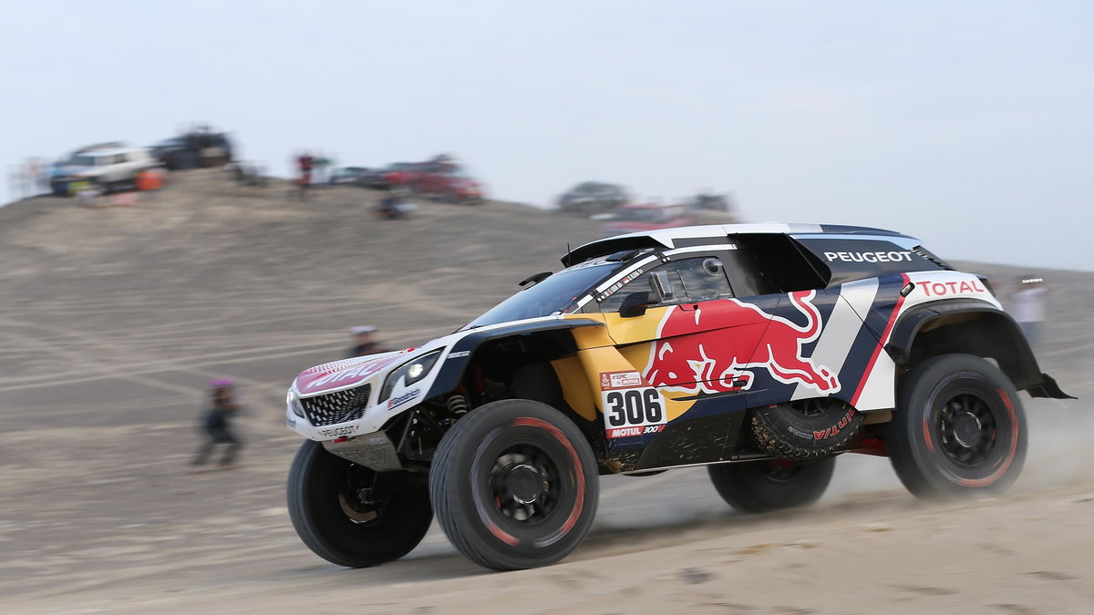 Sebastien Loeb podczas Rajdu Dakar