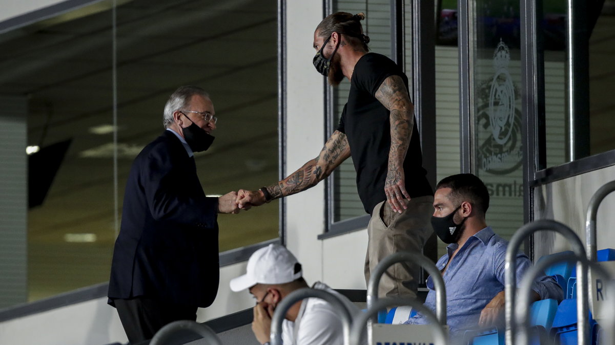 Florentino Perez i Sergio Ramos