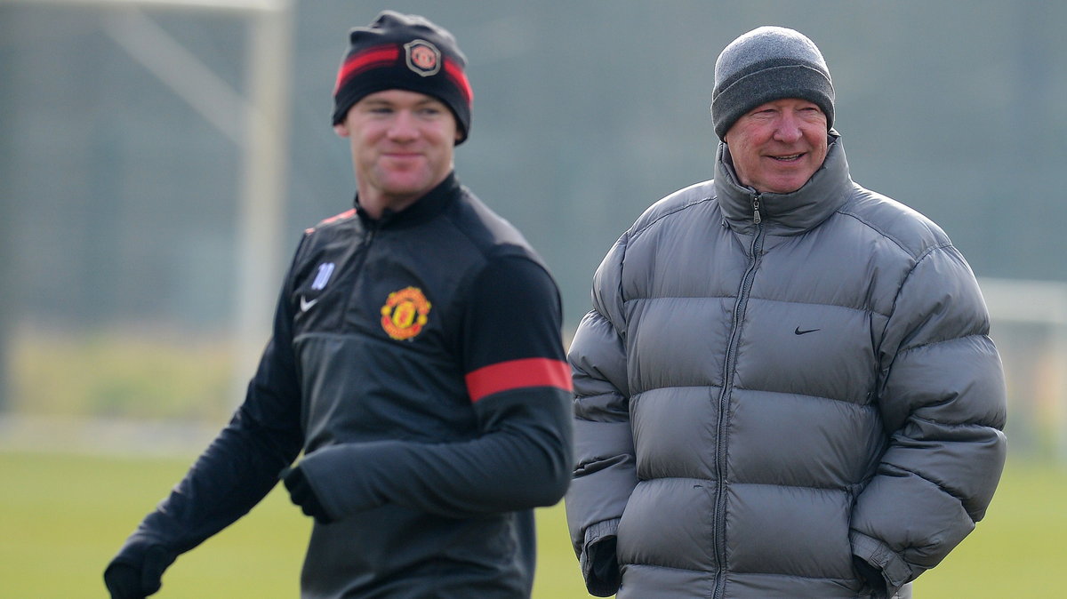 Wayne Rooney i Sir Alex Ferguson