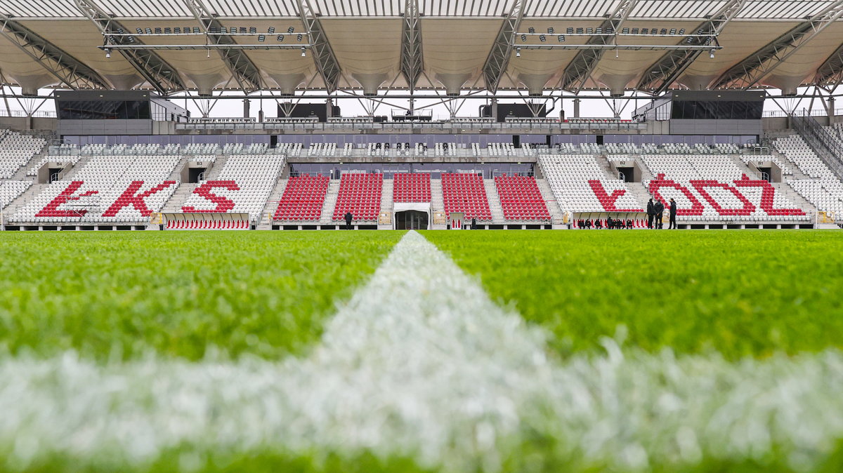 Stadion ŁKS-u Łódź (zdjęcie z listopada 2020 r.)