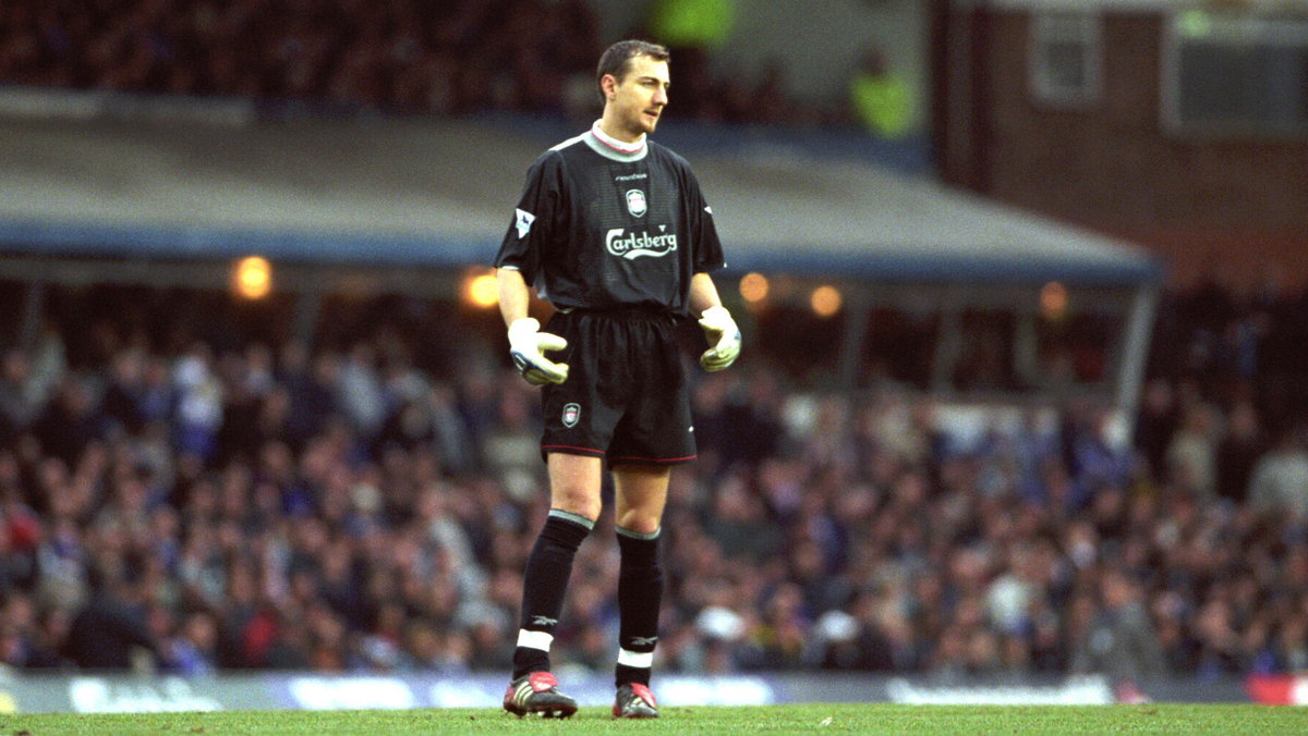 Jerzy Dudek w barwach Liverpoolu (2003 r)