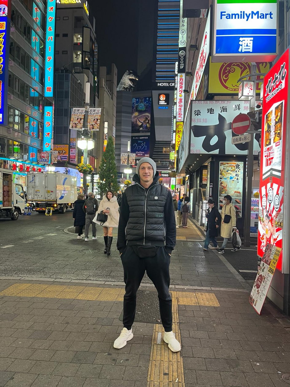 Filip Piszczek w Tokio