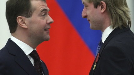 RUSSIA-MEDVEDEV-OLY-2010