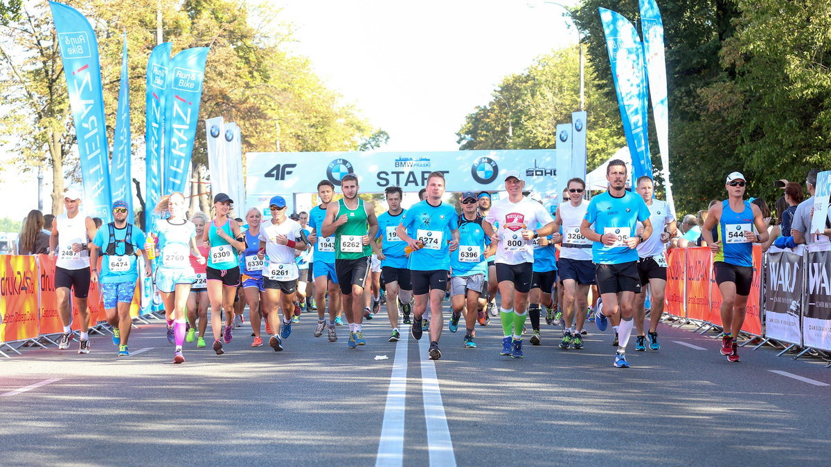 Start 2. BMW Półmaratonu Praskiego