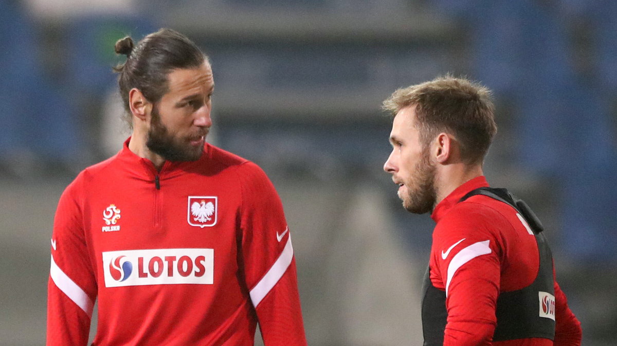 Grzegorz Krychowiak i Maciej Rybus