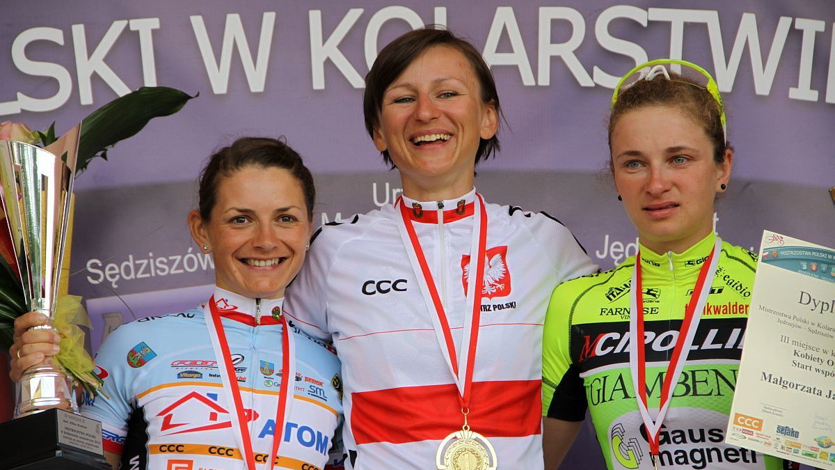 Podium Kolarskich MP 2012